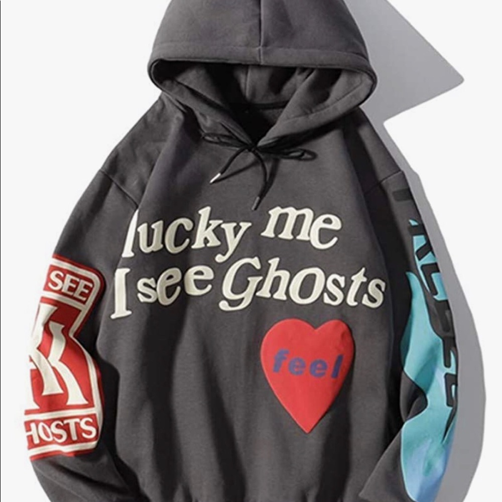 Lucky Me I See Ghosts Hoodie